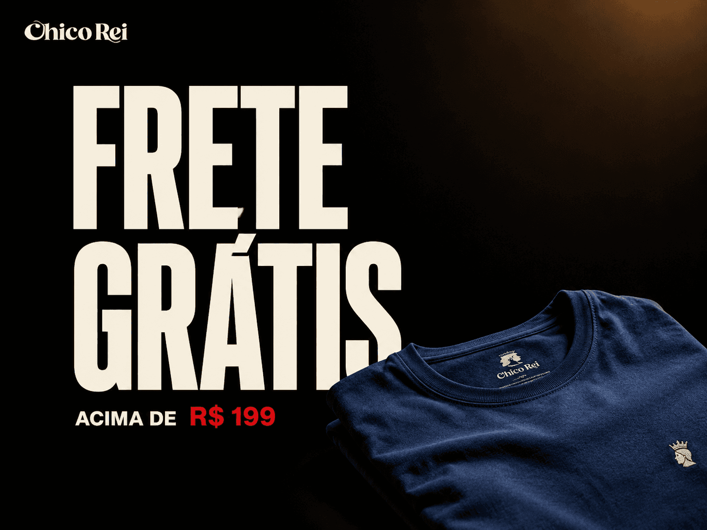 Chico Rei — Frete grátis acima de R$ 199